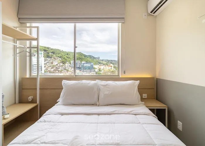 Apto Confortavel Vista Mar Em Floripa Eva704