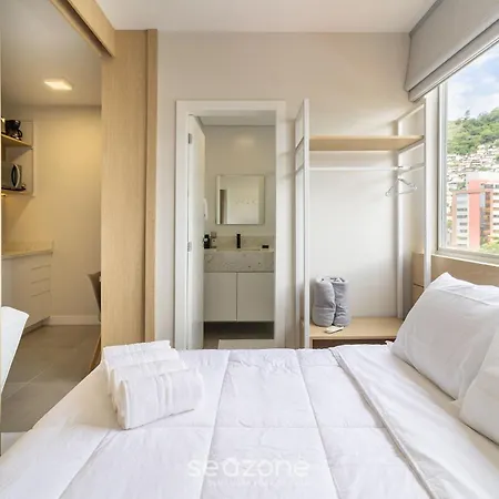 Apto Confortavel Vista Mar Em Floripa Eva704 Florianopolis Exterior photo