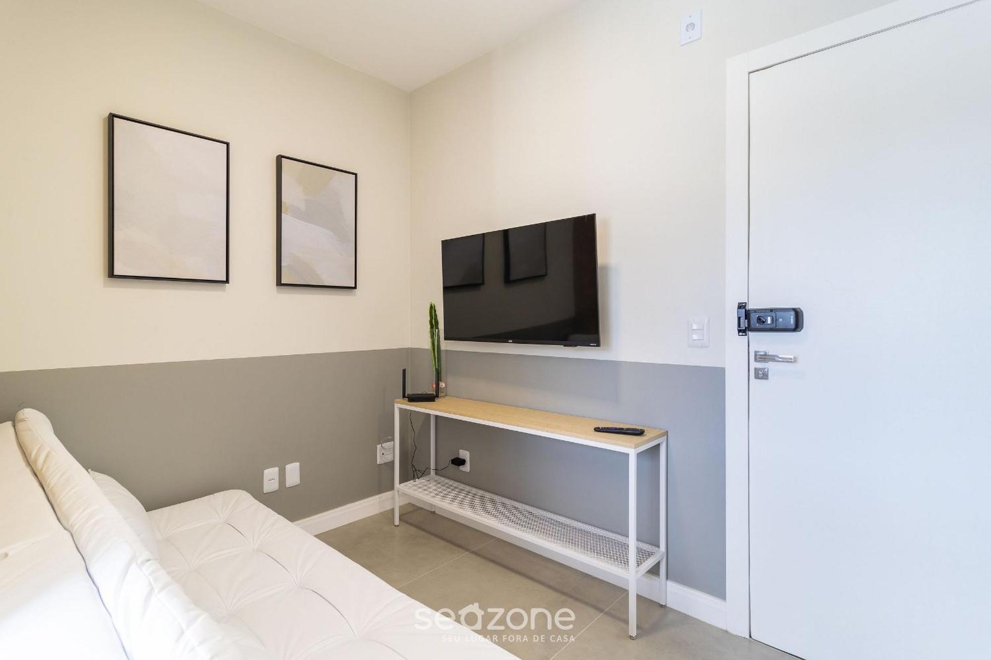 公寓 Apto Confortavel Vista Mar Em Floripa Eva704